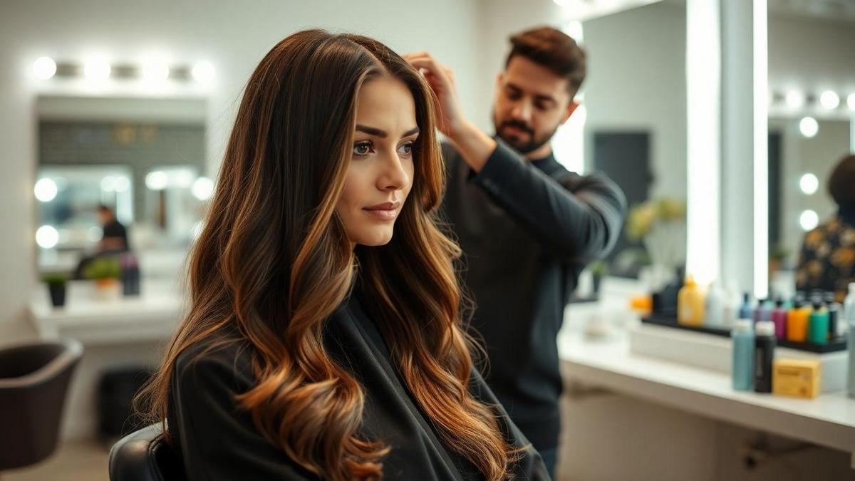 Balayage e a saúde do cabelo
